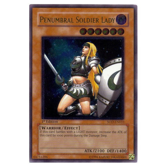 Yu-Gi-Oh! - Soul of the Duelist - Penumbral Soldier Lady (Ultimate Rare) SOD-EN033