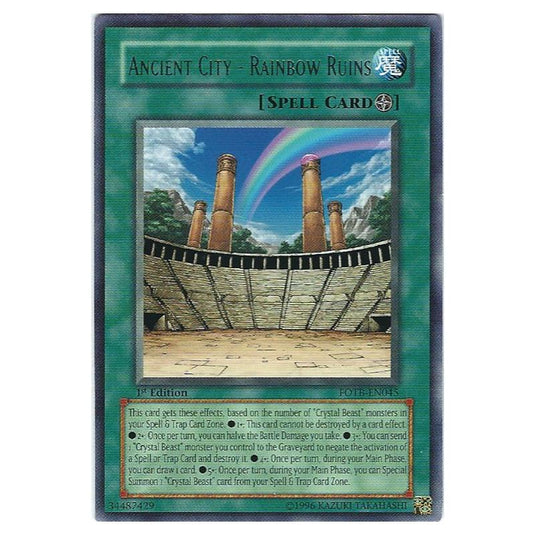 Yu-Gi-Oh! - Force of the Breaker - Ancient City - Rainbow Ruins (Rare) FOTB-EN045