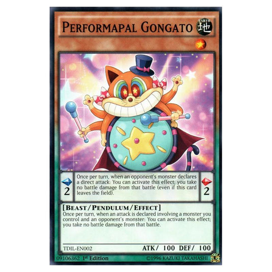 Yu-Gi-Oh! - The Dark Illusion - Performapal Gongato (Common) TDIL-EN002