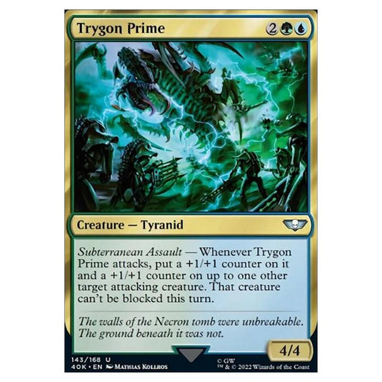 Magic The Gathering - Universes Beyond - Warhammer 40k - Trygon Prime - 143/168