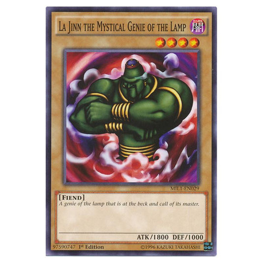 Yu-Gi-Oh! - Millennium Pack - La Jinn the Mystical Genie of the Lamp (Common) MIL1-EN029