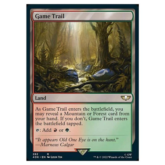 Magic The Gathering - Universes Beyond - Warhammer 40k - Game Trail - 282/168