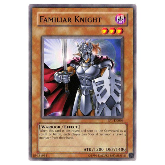Yu-Gi-Oh! - Exclusive Pack - Familiar Knight (Common) EP1-EN006