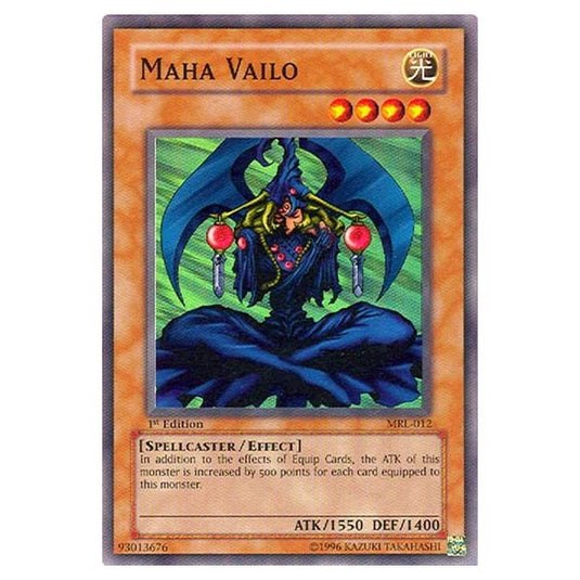 Yu-Gi-Oh! - Magic Ruler - Maha Vailo (Super Rare) - MRL-EN012/050
