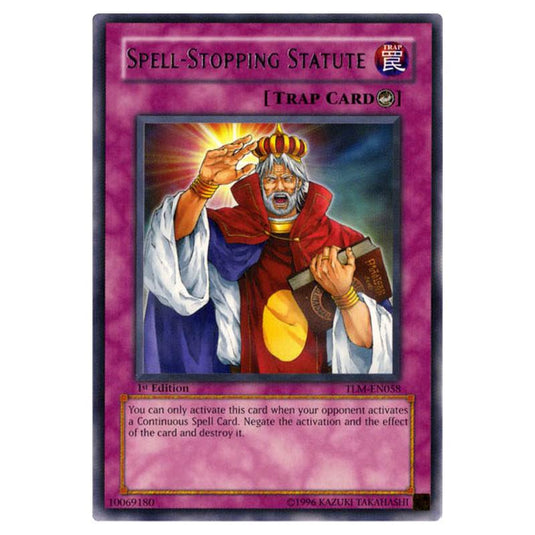 Yu-Gi-Oh! - The Lost Millennium - Spell-Stopping Statute (Rare) TLM-EN058