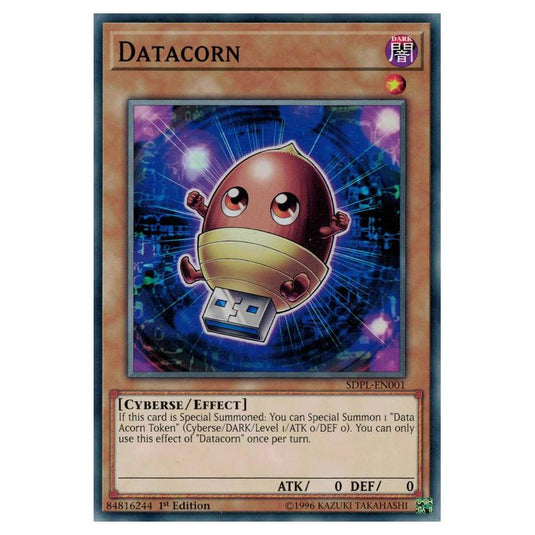 Yu-Gi-Oh! - Structure Deck - Powercode Link - Datacorn (Common) SDPL-EN001