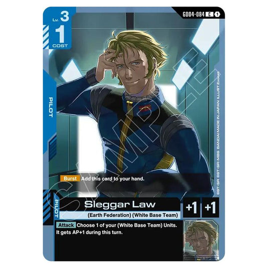 Gundam Card Game - GD-04: Phantom Aria - Sleggar Law (C) - GD04-084