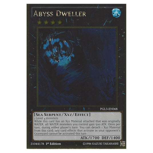 Yu-Gi-Oh! - Premium Gold - Infinite Gold - Abyss Dweller (Gold Rare) PGL3-EN068