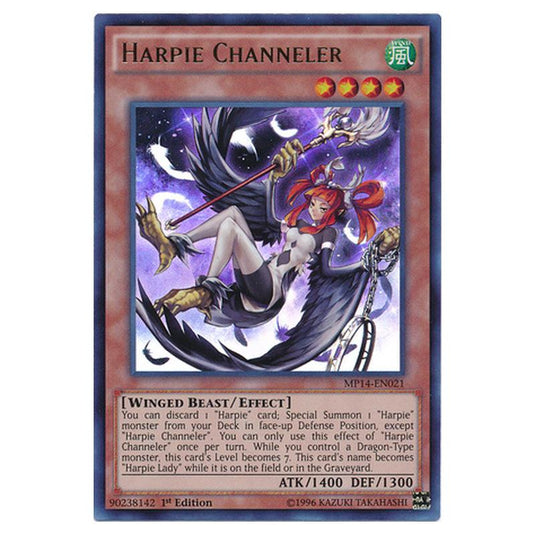 Yu-Gi-Oh! - 2014 Mega-Tin Mega Pack - Harpie Channeler (Ultra Rare) MP14-EN021