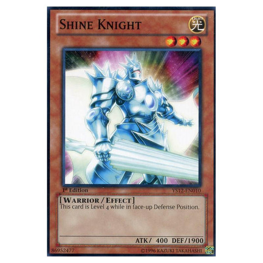 Yu-Gi-Oh! - Starter Deck - Xyz Symphony - Shine Knight (Common) YS12-EN010