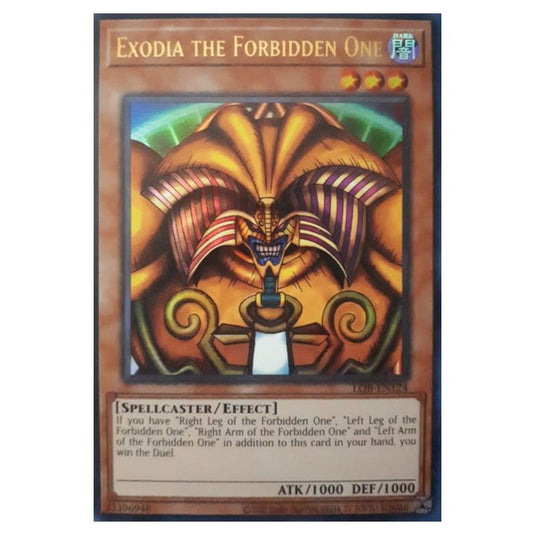 Yu-Gi-Oh! - Legend of Blue Eyes White Dragon (25th Anniversary Edition) - Exodia the Forbidden One (Ultra Rare) - LOB25-EN124