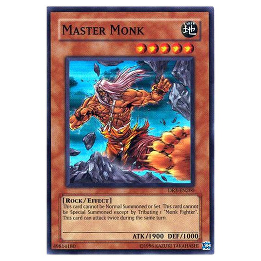 Yu-Gi-Oh! - Dark Revelation Volume 3 - Master Monk (Super Rare) DR3-EN200