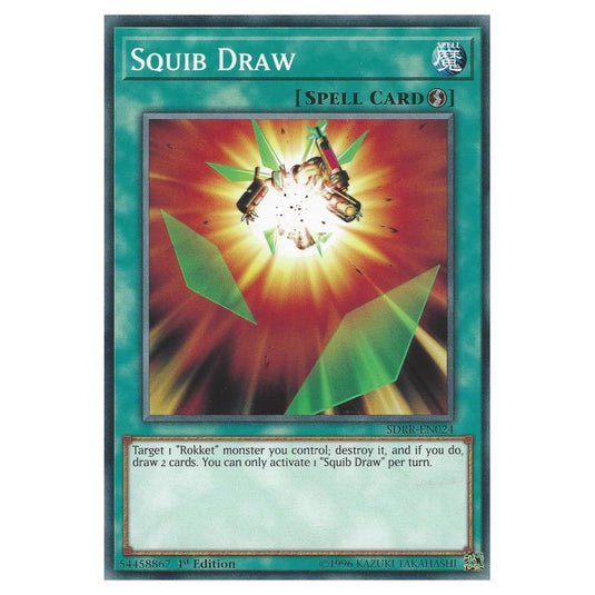 Yu-Gi-Oh! - Structure Deck - Rokket Revolt - Squib Draw (Common) SDRR-EN024