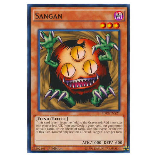 Yu-Gi-Oh! - Legendary Decks II - Sangan (Common) LDK2-ENY21