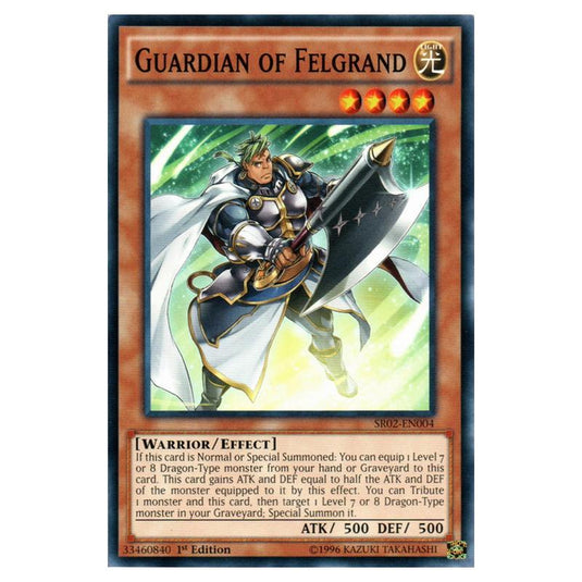 Yu-Gi-Oh! - Rise of the True Dragons Structure Deck - Guardian of Felgrand (Common) SR02-EN004