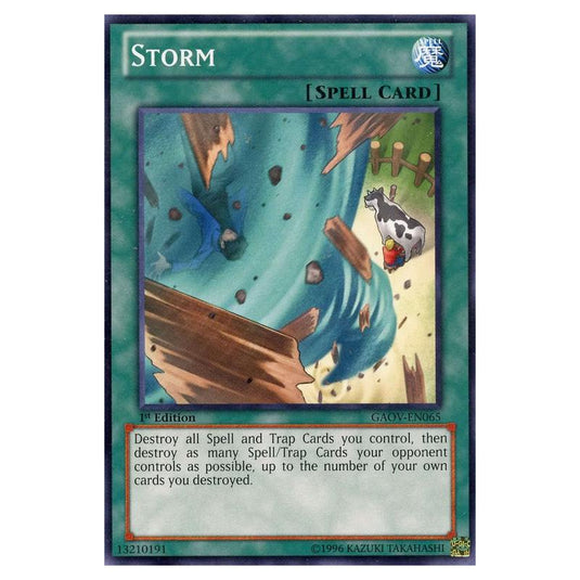 Yu-Gi-Oh! - Galactic Overlord - Storm (Short Print) GAOV-EN065