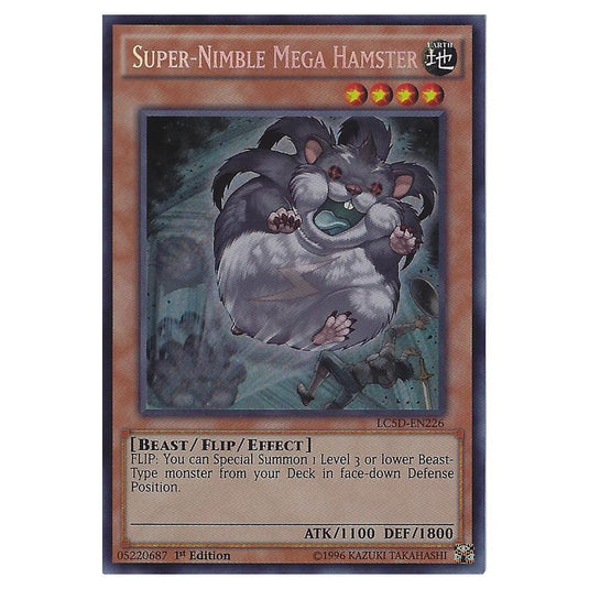 Yu-Gi-Oh! - Legendary Collection 5D's Mega Pack - Super-Nimble Mega Hamster (Secret Rare) LC5D-EN226