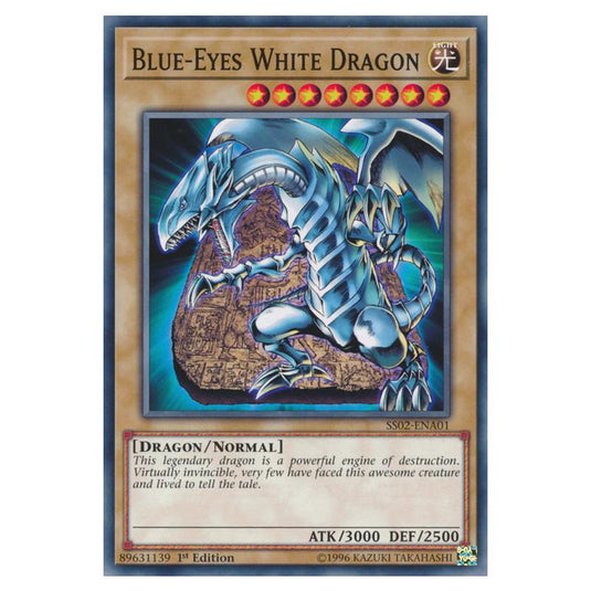 Yu-Gi-Oh! - Speed Duel Starter Decks - Duelists of Tomorrow - Blue-Eyes White Dragon (Common) SS02-ENA01