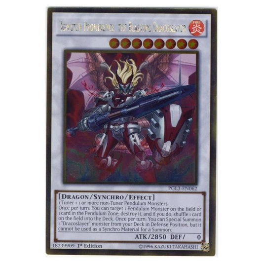 Yu-Gi-Oh! - Premium Gold - Infinite Gold - Ignister Prominence, the Blasting Dracoslayer (Gold Rare) PGL3-EN062