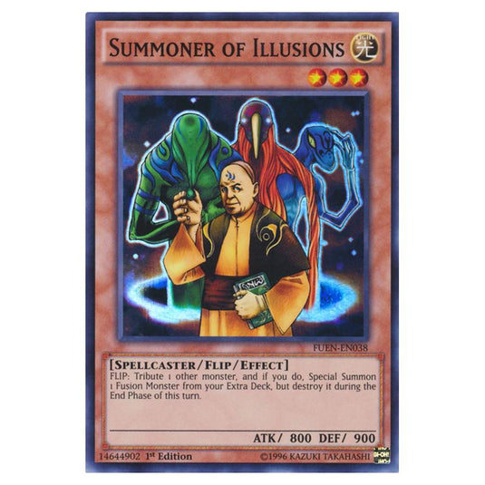 Yu-Gi-Oh! - Fusion Enforcers - Summoner of Illusions (Super Rare) FUEN-EN038