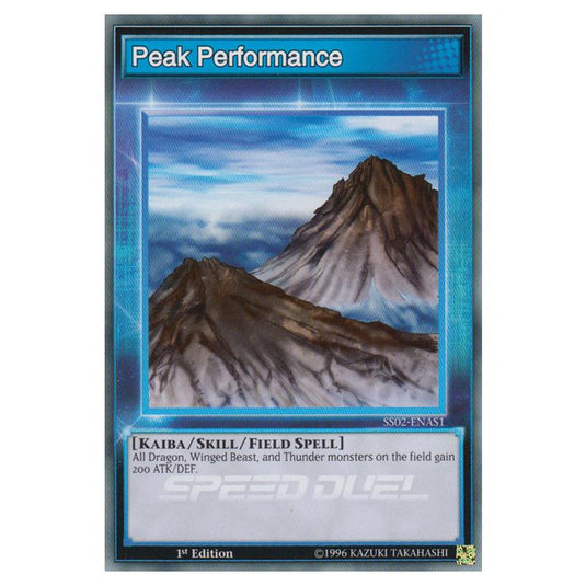 Yu-Gi-Oh! - Speed Duel Starter Decks - Duelists of Tomorrow - Peak Performance (Common) SS02-ENAS1