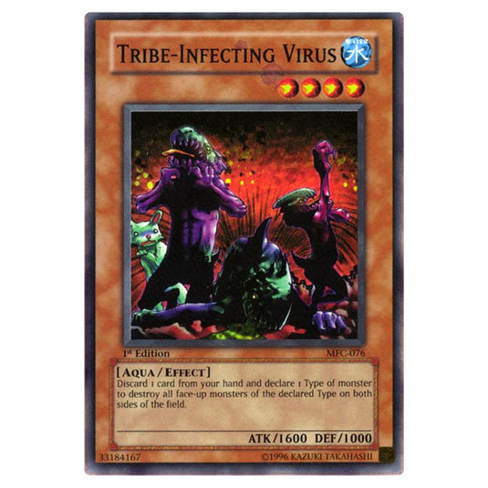 Yu-Gi-Oh! - Magician\'s Force - Tribe-Infecting Virus (Super Rare) MFC-076