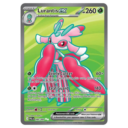 Pokemon - Mega Evolution - Pitch Black - Lurantis ex - 096/084