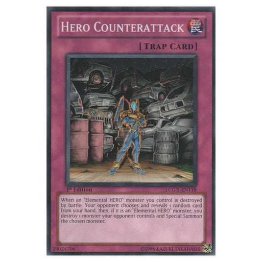 Yu-Gi-Oh! - Legendary Collection 2 - The Duel Academy Years Mega Pack - Hero Counterattack (Common) LCGX-EN118