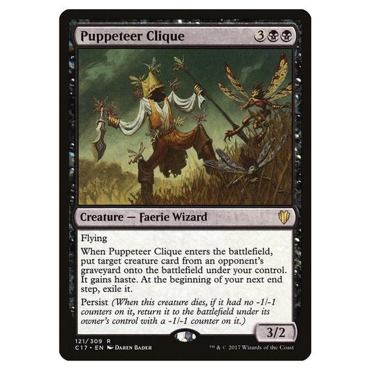 Magic The Gathering - Commander 2017 - Puppeteer Clique - 121/309
