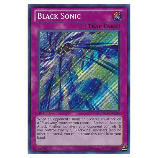Yu-Gi-Oh! - Dragons of Legend - Black Sonic (Secret Rare) DRLG-EN030