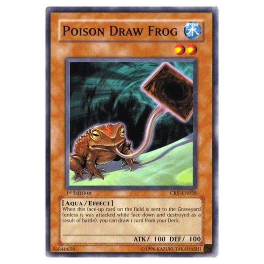 Yu-Gi-Oh! - Cybernetic Revolution - Poison Draw Frog (Common) CRV-EN028