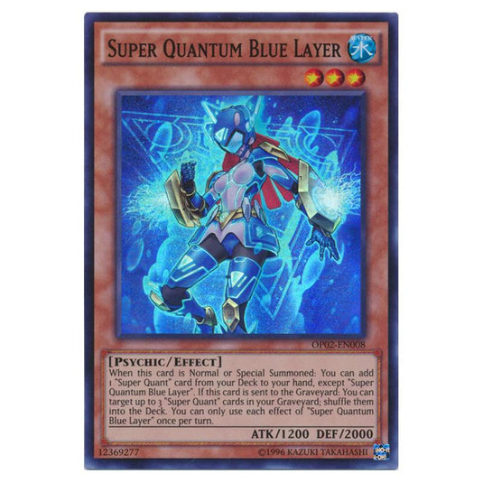 Yu-Gi-Oh! - OTS Tournament Pack 2 - Super Quantum Blue Layer (Super Rare) OP02-EN008