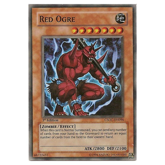 Yu-Gi-Oh! - Crossroads of Chaos - Red Ogre (Super Rare) CSOC-EN096
