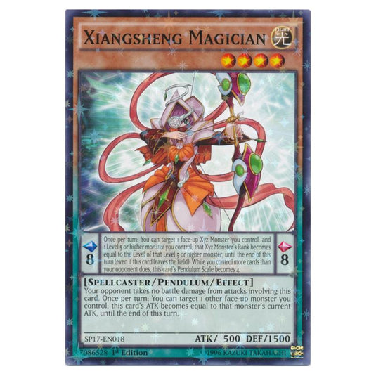 Yu-Gi-Oh! - Star Pack Battle Royal - Xiangsheng Magician (Starfoil Rare) SP17-EN018