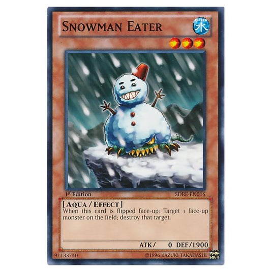 Yu-Gi-Oh! - Realm of the Sea Emperor Structure Deck - Snowman Eater (Common) SDRE-EN016