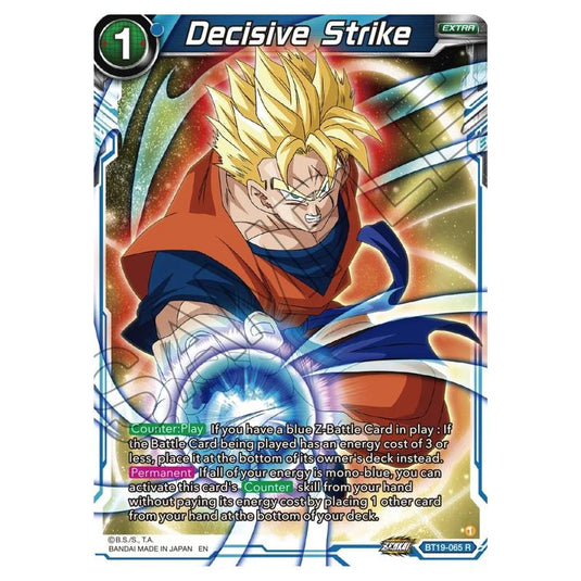 Dragon Ball Super - Fighter's Ambition - Decisive Strike - BT19-065