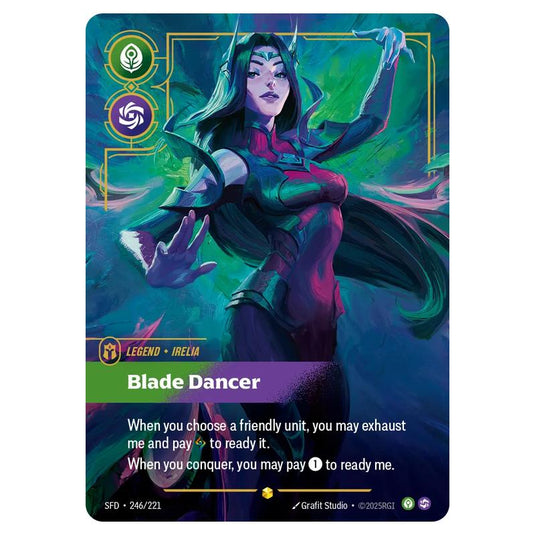 Riftbound: League of Legends TCG - Spiritforged - Irelia - Blade Dancer - 246/221