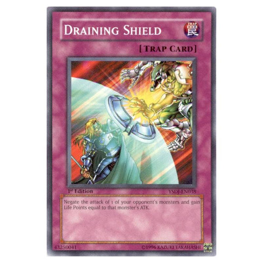 Yu-Gi-Oh! - Starter Deck - Jaden Yuki - Draining Shield (Common) YSDJ-EN038