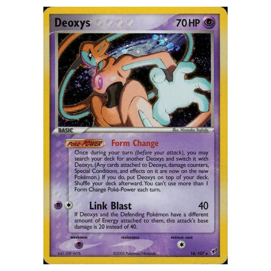Pokemon - EX Deoxys - Deoxys - 016/107