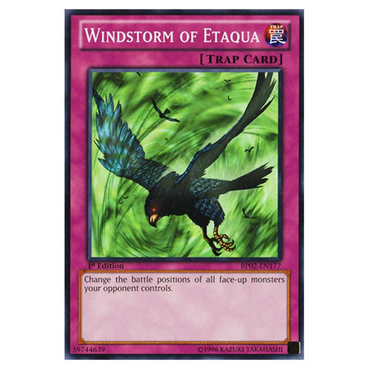 Yu-Gi-Oh! - Battle Pack 2 - War of the Giants - Windstorm of Etaqua (Common) BP02-EN177