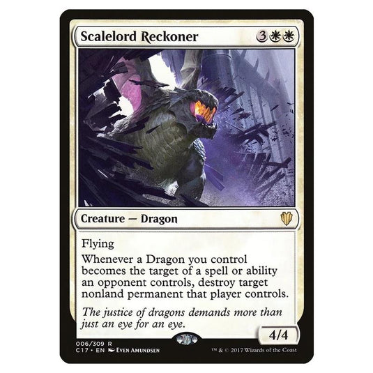 Magic The Gathering - Commander 2017 - Scalelord Reckoner - 006/309