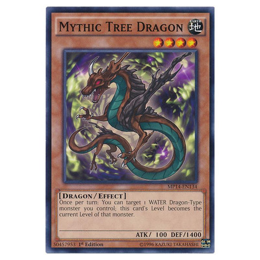 Yu-Gi-Oh! - 2014 Mega-Tin Mega Pack - Mythic Tree Dragon (Common) MP14-EN134