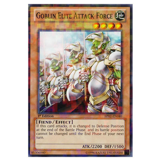 Yu-Gi-Oh! - Battle Pack 2 - War of the Giants - Goblin Elite Attack Force (Mosaic Rare) BP02-EN040