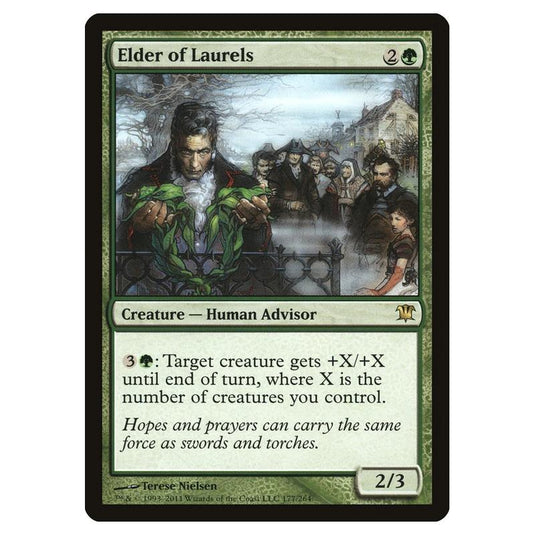 Magic the Gathering - Innistrad - Elder of Laurels - 177/264