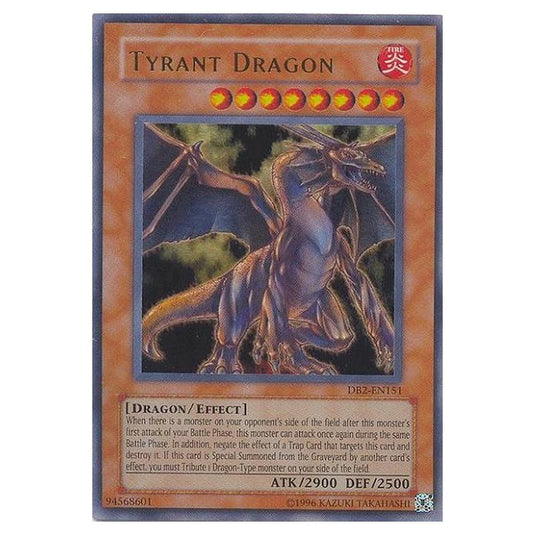Yu-Gi-Oh! - Dark Beginning 2 - Tyrant Dragon (Ultra Rare) DB2-EN151