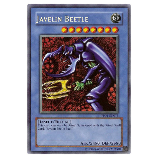 Yu-Gi-Oh! - Premium Pack (TCG) - Javelin Beetle (Secret Rare) PP01-EN013