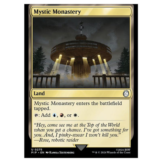 Magic The Gathering - Universes Beyond - Fallout - Mystic Monastery - 0275