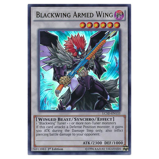 Yu-Gi-Oh! - Legendary Collection 5D's Mega Pack - Blackwing Armed Wing (Ultra Rare) LC5D-EN133