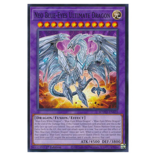 Yu-Gi-Oh! - Structure Deck - Blue-Eyes White Destiny - Neo Blue-Eyes Ultimate Dragon (Common) SDWD-EN035