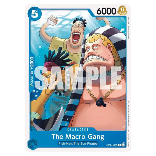 One Piece - OP14 - The Azure Sea's Seven - The Macro Gang - OP14-055
